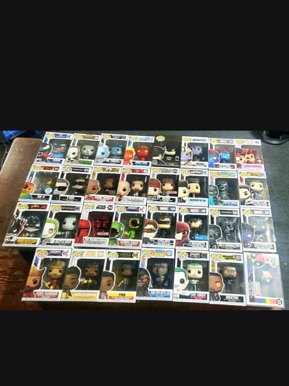 Funko Pop! Assorted Vinyl Figure Collection